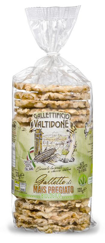 Gallette di mais pregiato bio
