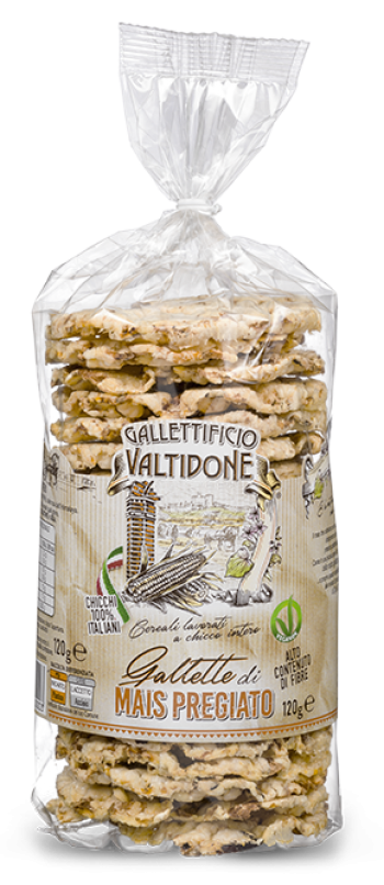 Gallette di mais pregiato